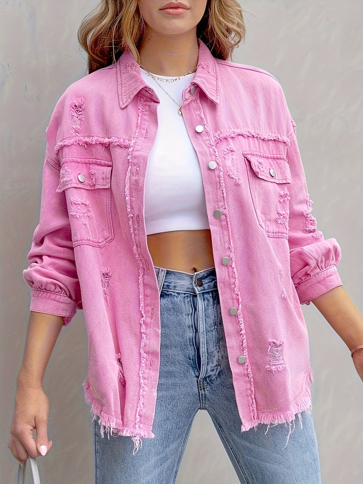 GILET EN DENIM POUR FEMMES