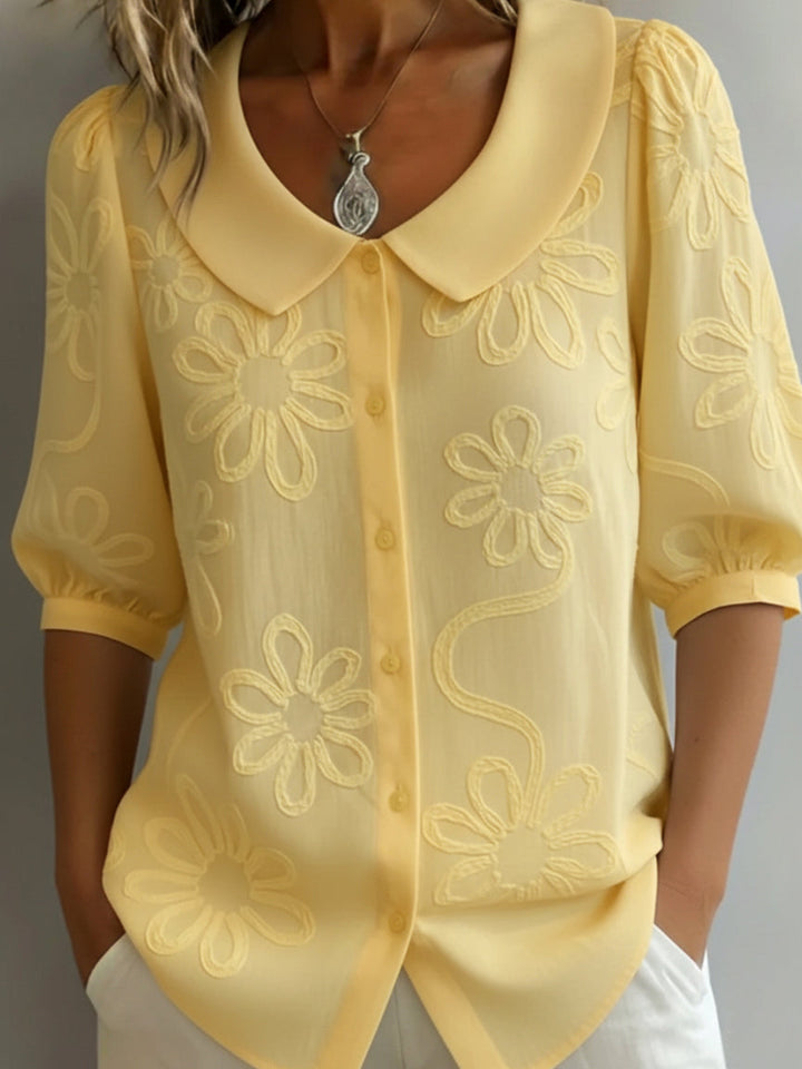 BLOUSE FLORALE POUR FEMMES