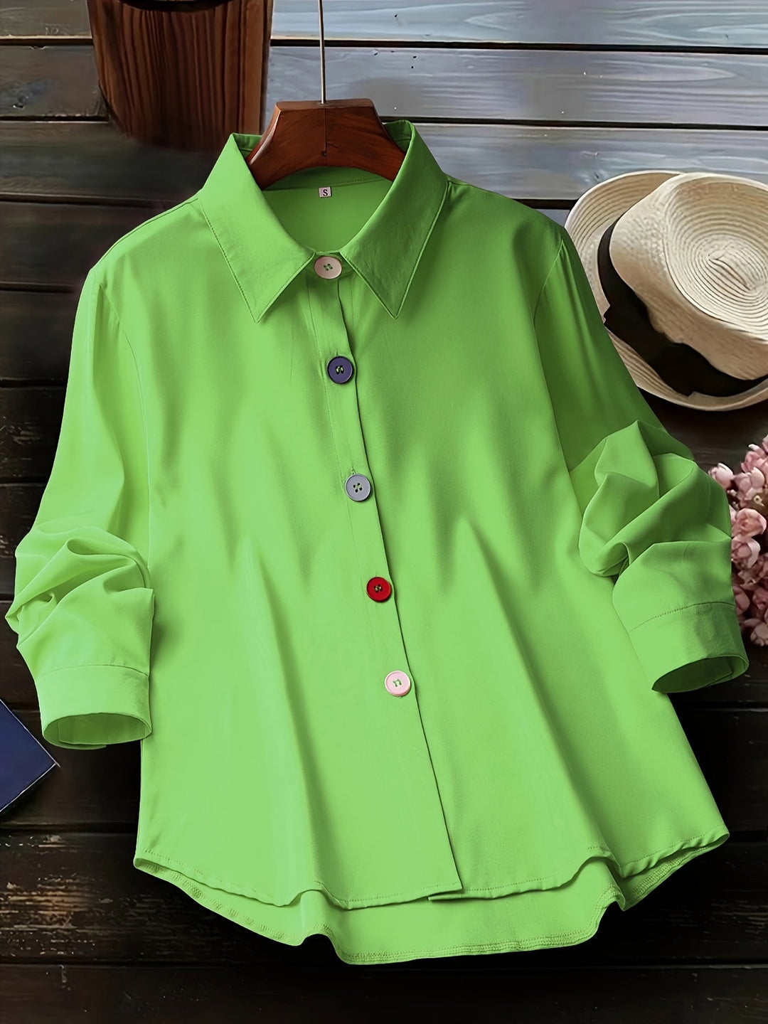 CHIC BLOUSE À BOUTONS POUR FEMMES