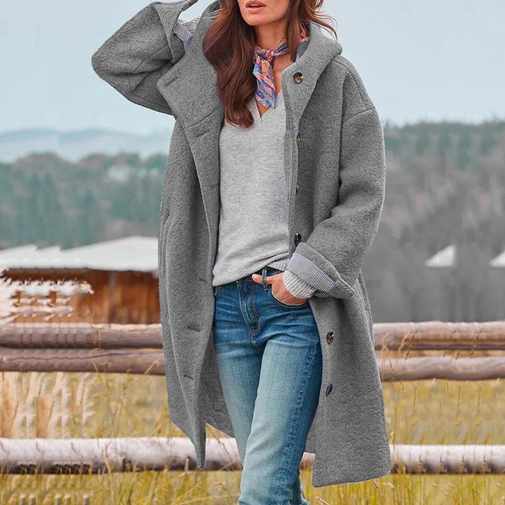 MANTEAU À CAPUCHE POUR FEMMES