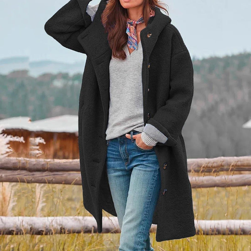 MANTEAU À CAPUCHE POUR FEMMES