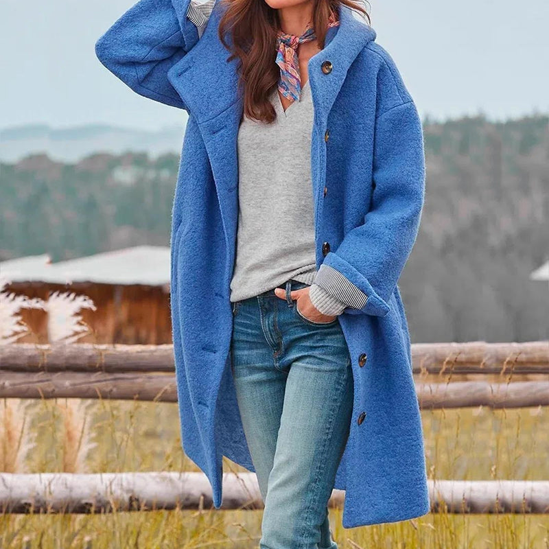 MANTEAU À CAPUCHE POUR FEMMES