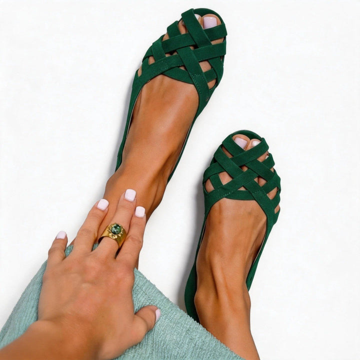 Sandra™ | Ballerines souples pour pieds larges