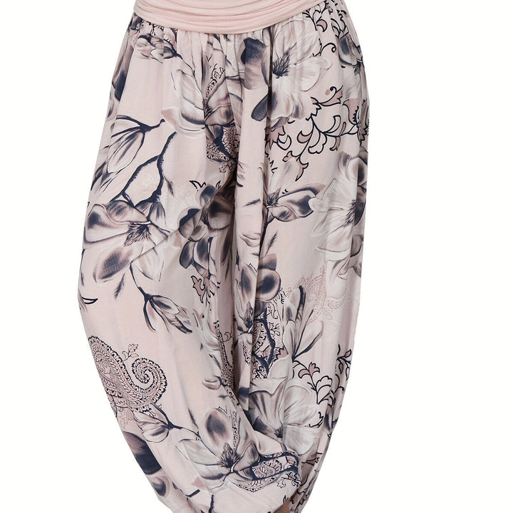 PANTALONS FLORAUX POUR FEMMES