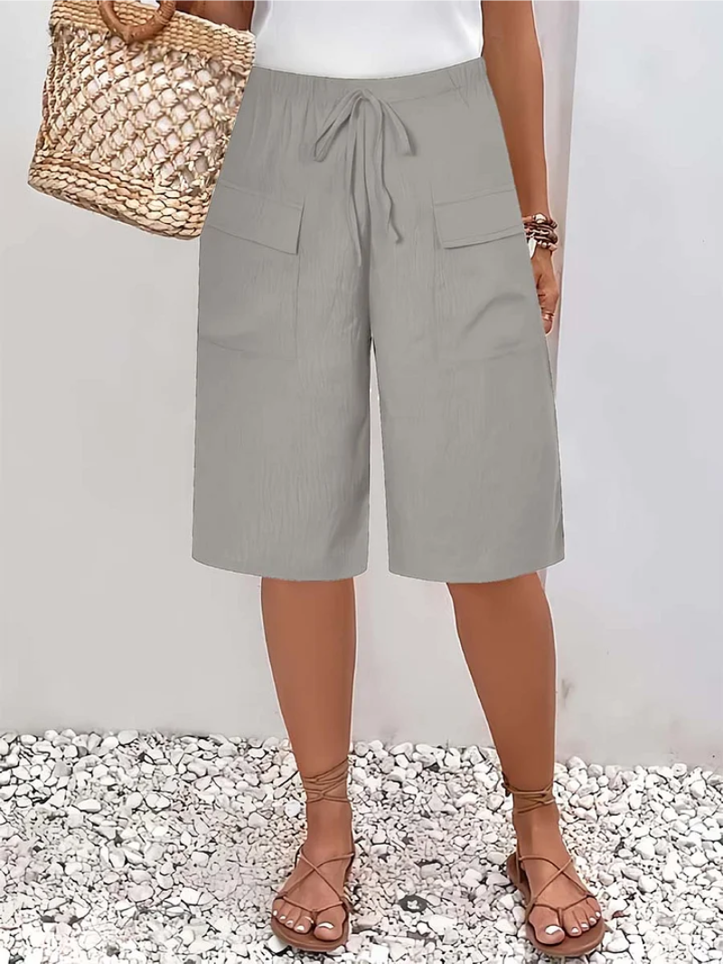 SHORTS À CORDON POUR FEMMES