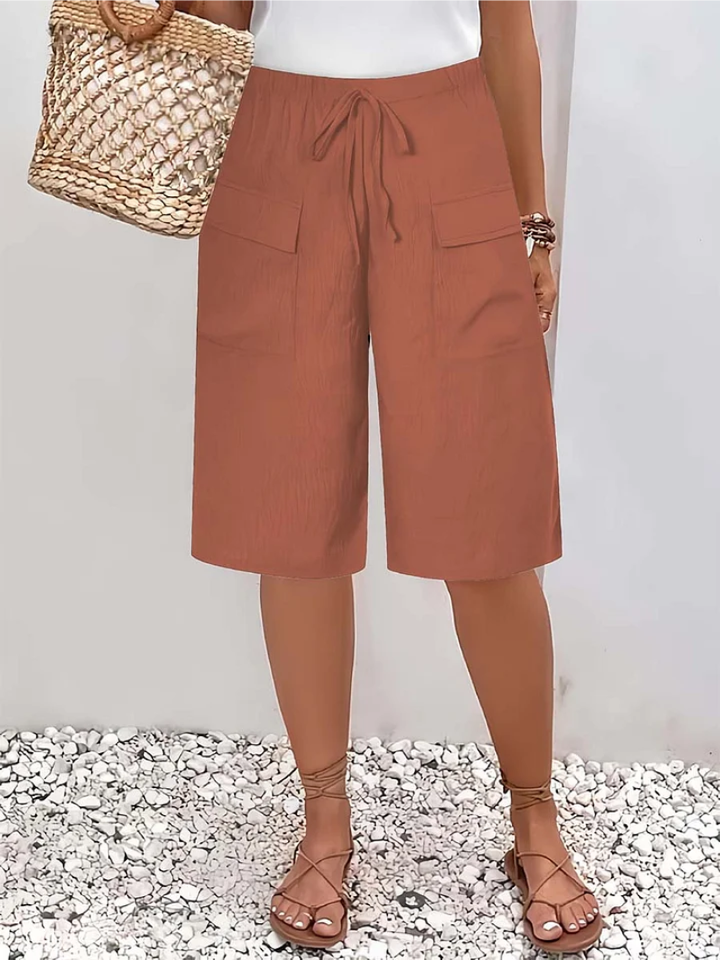 SHORTS À CORDON POUR FEMMES