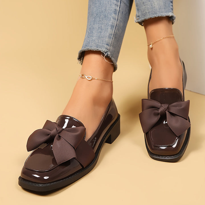 Lucette™ – Élégantes mocassins à nœud pour pieds sensibles
