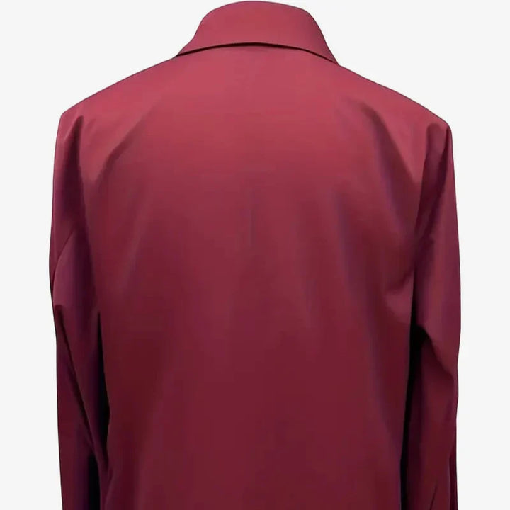 BLOUSE SATINÉE ÉLÉGANTE POUR FEMMES