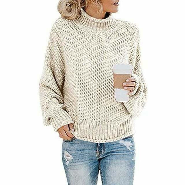 PULL À COL ROULE POUR FEMME