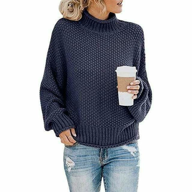 PULL À COL ROULE POUR FEMME