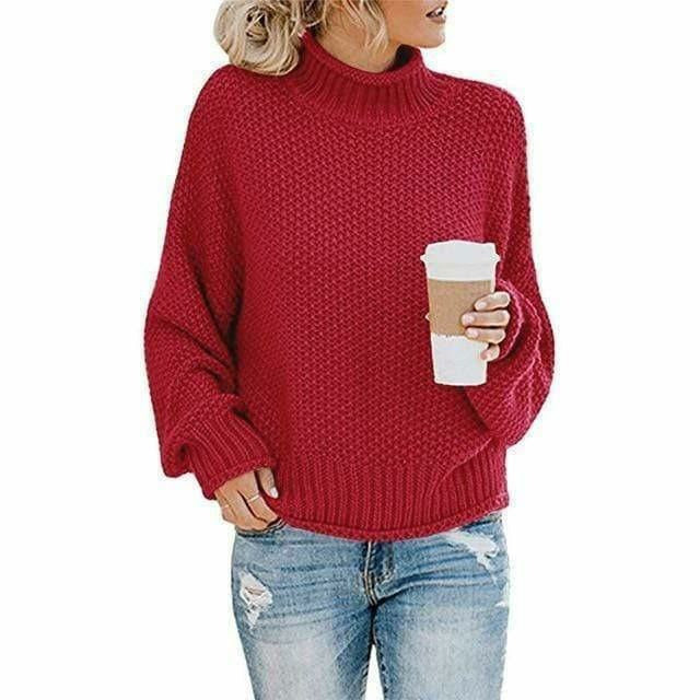 PULL À COL ROULE POUR FEMME