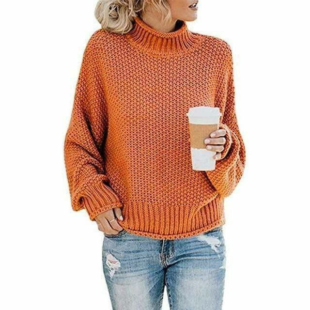 PULL À COL ROULE POUR FEMME