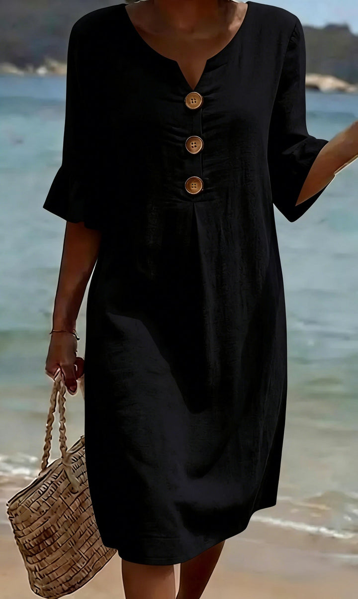 ÉLÉGANTE ROBE COUPE AMPLE POUR FEMMES