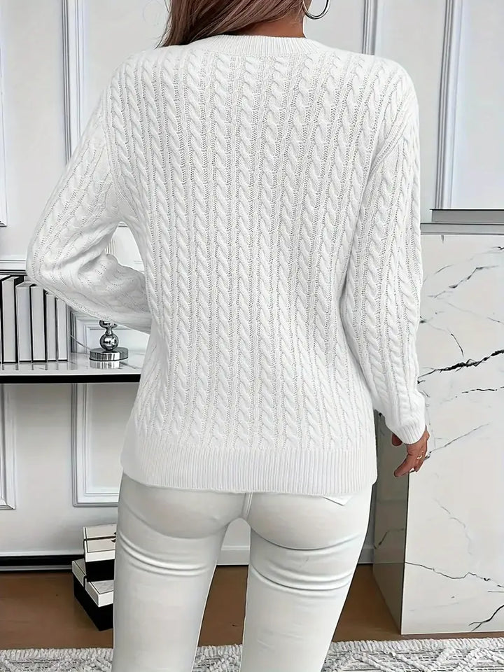 SWEAT À COL ROND COZY POUR FEMMES