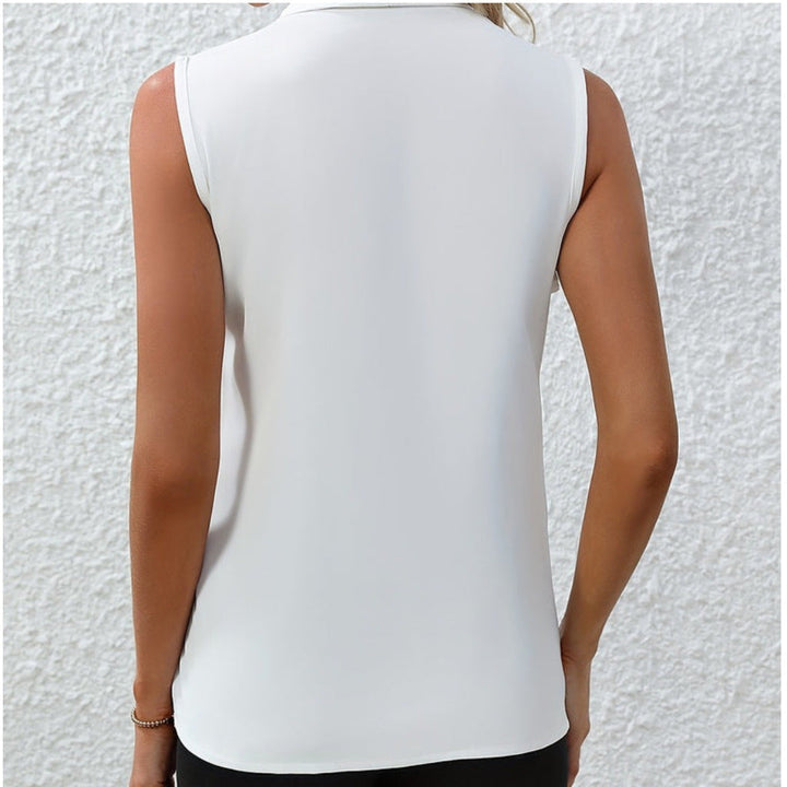 BLOUSE DÉCOLLETÉ EN V DÉTENDUE POUR FEMMES