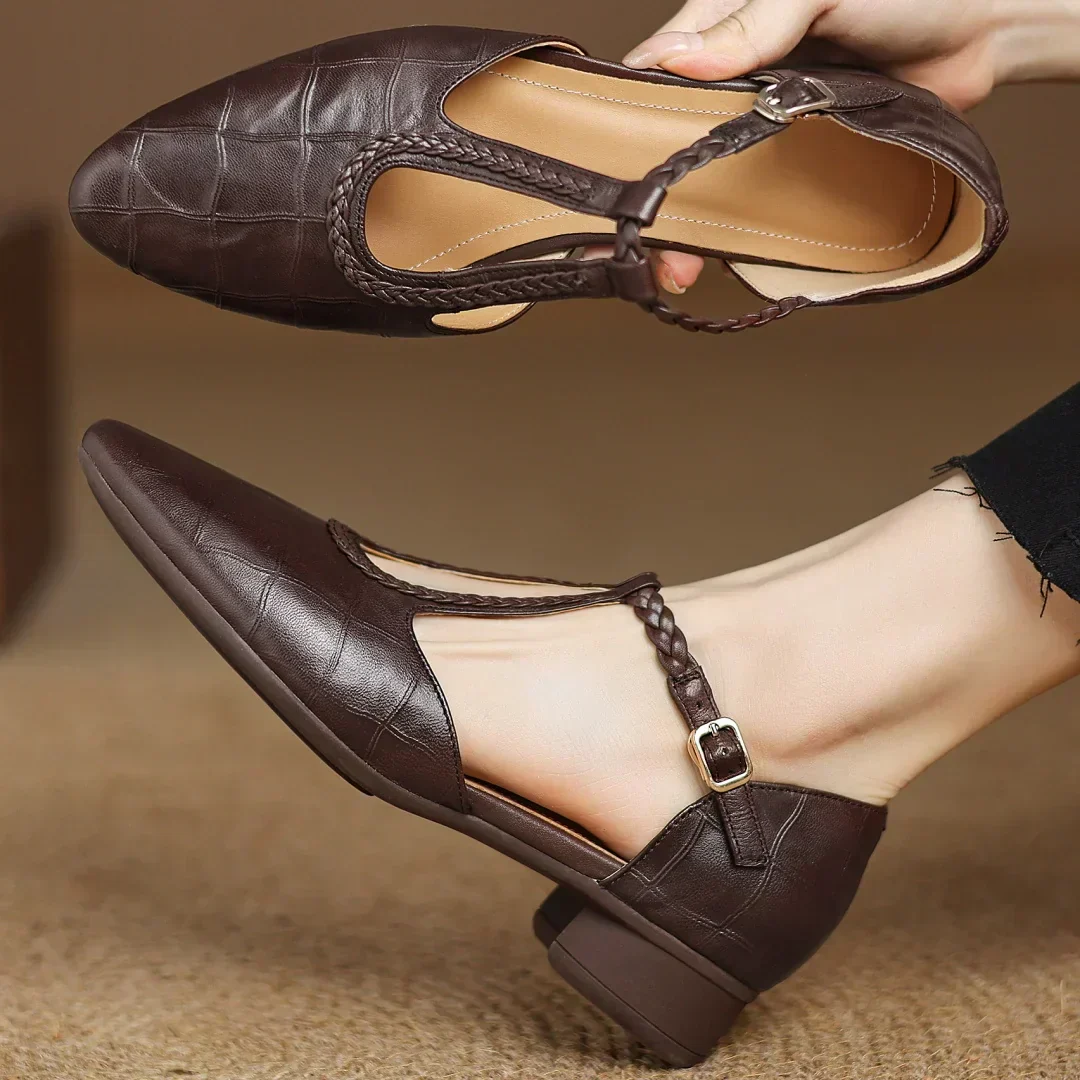 Elena™ – Chaussures en cuir à confort supérieur ⏐ Édition Premium