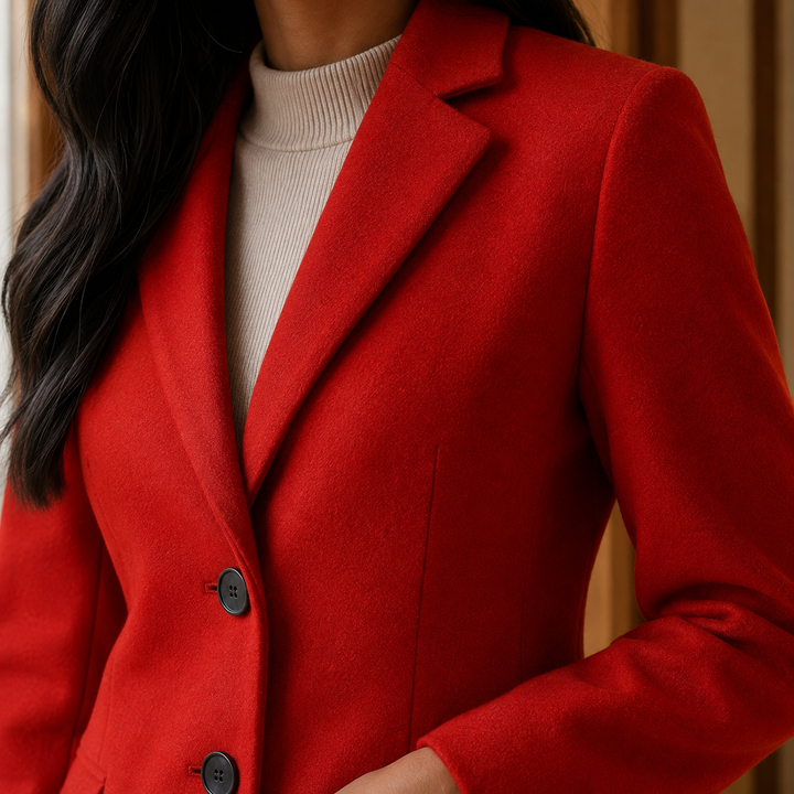 MANTEAU MI-LONG AJUSTÉ POUR FEMMES