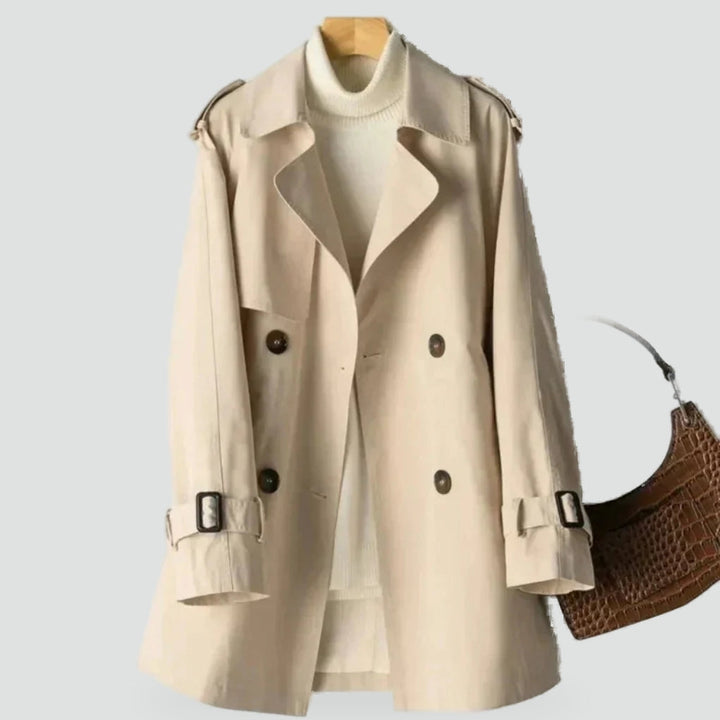 TRANCHÉE MANTEAU CLASSIQUE POUR FEMMES