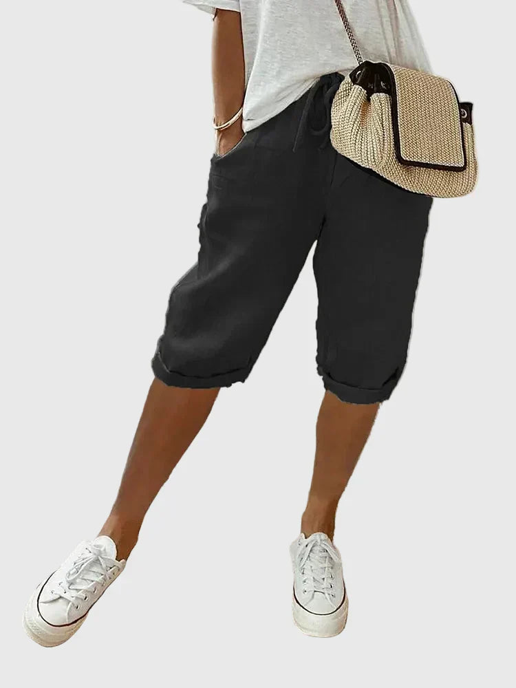 SHORTS EN COTON POUR FEMMES