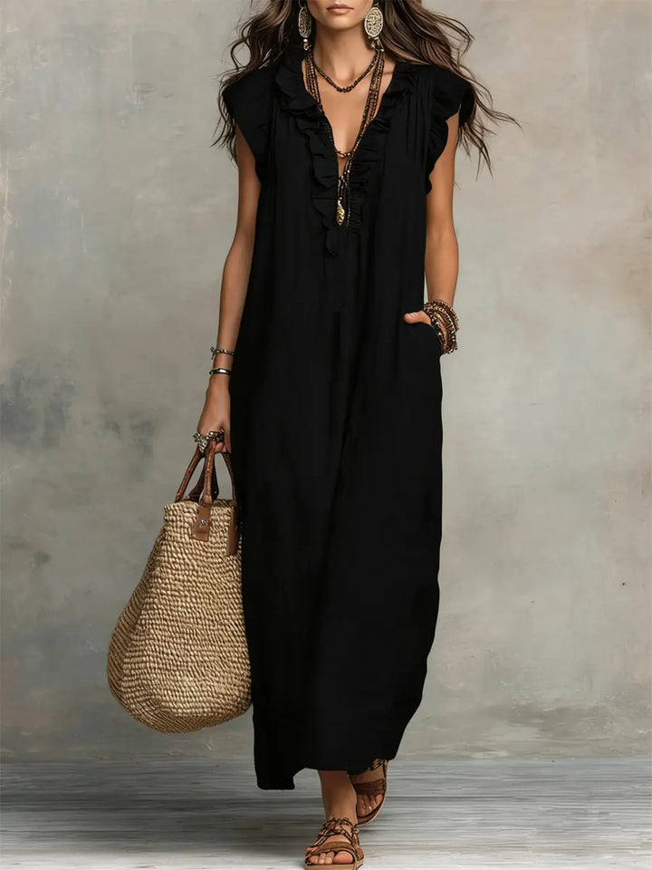 ROBE BOHÉMIENNE CHIC ET FLUIDE POUR FEMMES