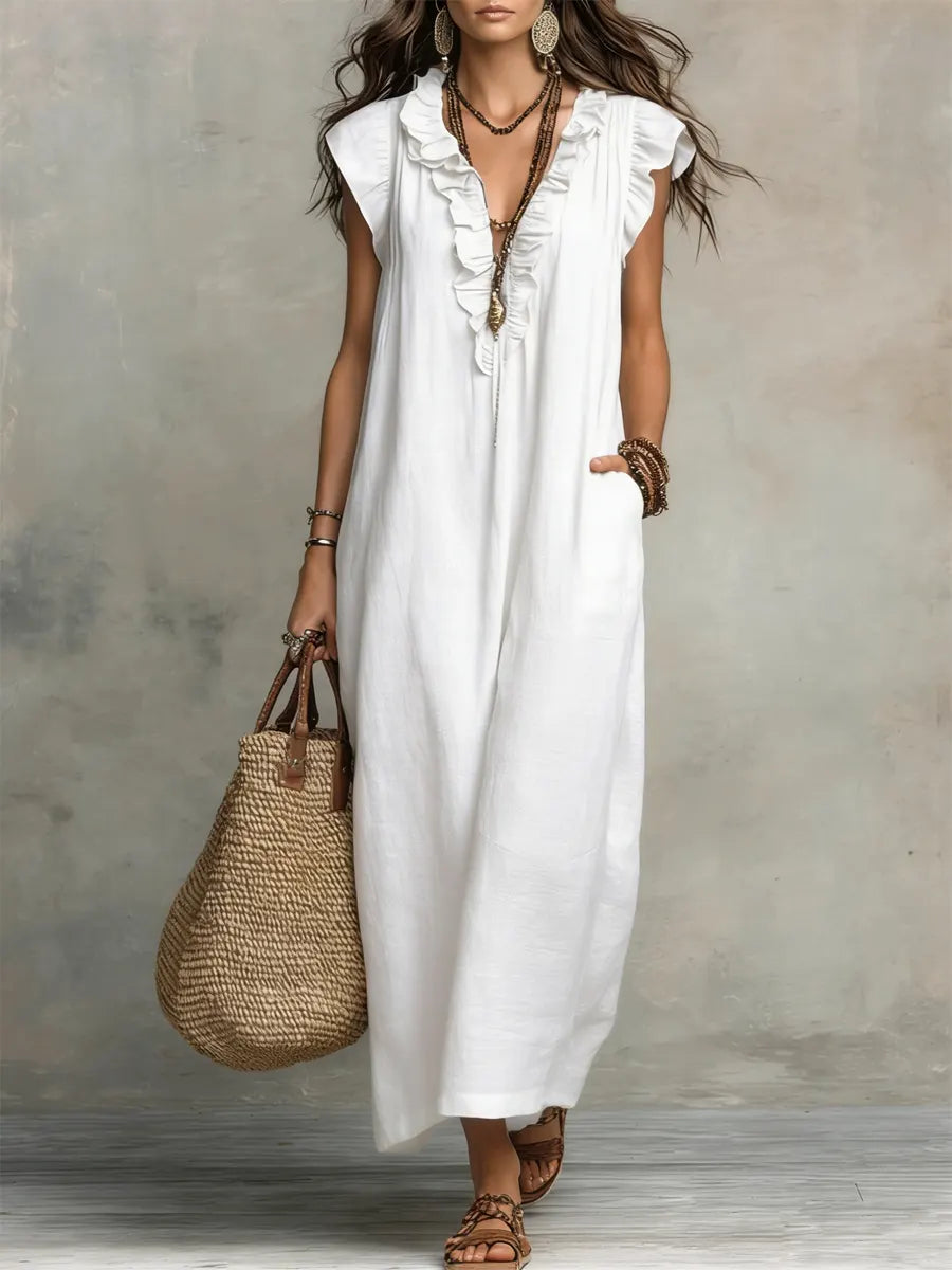 ROBE BOHÉMIENNE CHIC ET FLUIDE POUR FEMMES