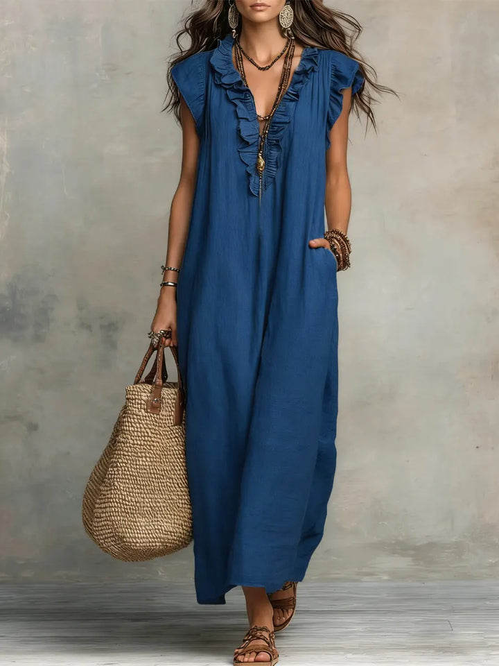 ROBE BOHÉMIENNE CHIC ET FLUIDE POUR FEMMES