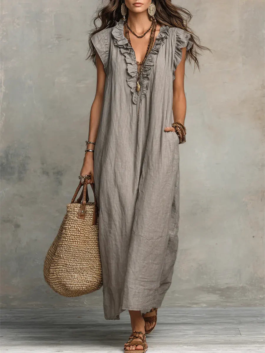 ROBE BOHÉMIENNE CHIC ET FLUIDE POUR FEMMES