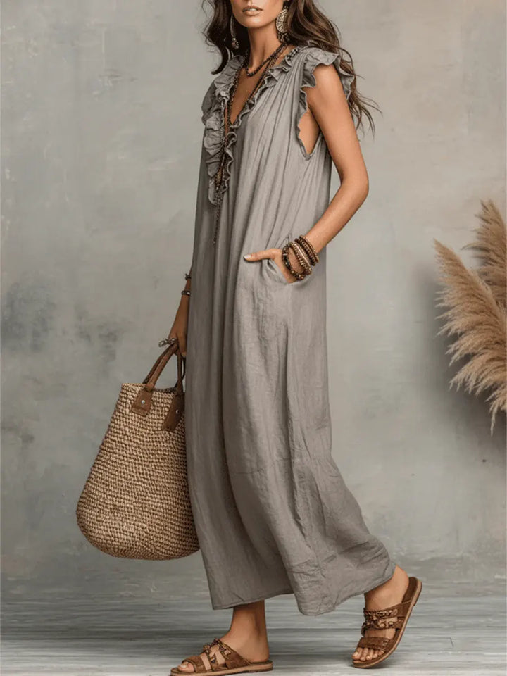 ROBE BOHÉMIENNE CHIC ET FLUIDE POUR FEMMES
