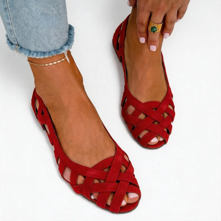 Sandra™ | Ballerines souples pour pieds larges