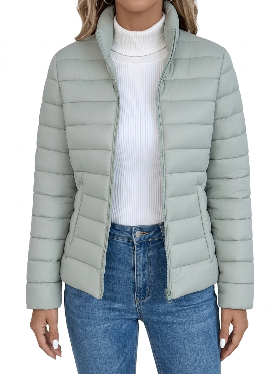 VESTE MATELASSÉE DE PRINTEMPS POUR FEMMES