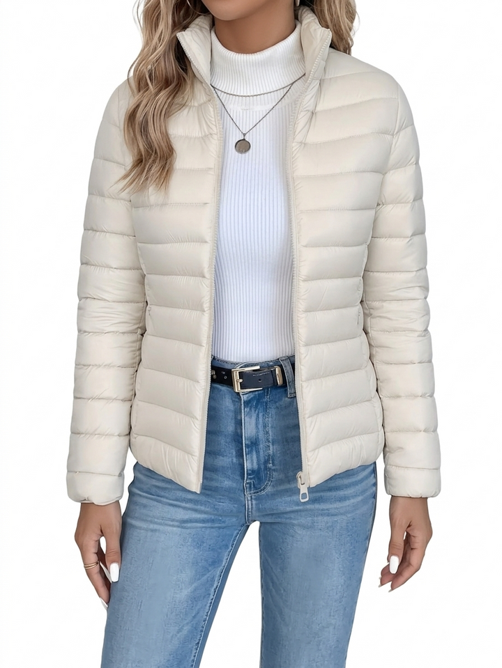 VESTE MATELASSÉE DE PRINTEMPS POUR FEMMES