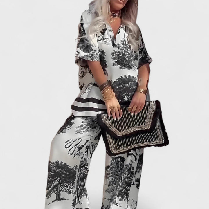 Giulia – Elegantní letní dvoudílný set