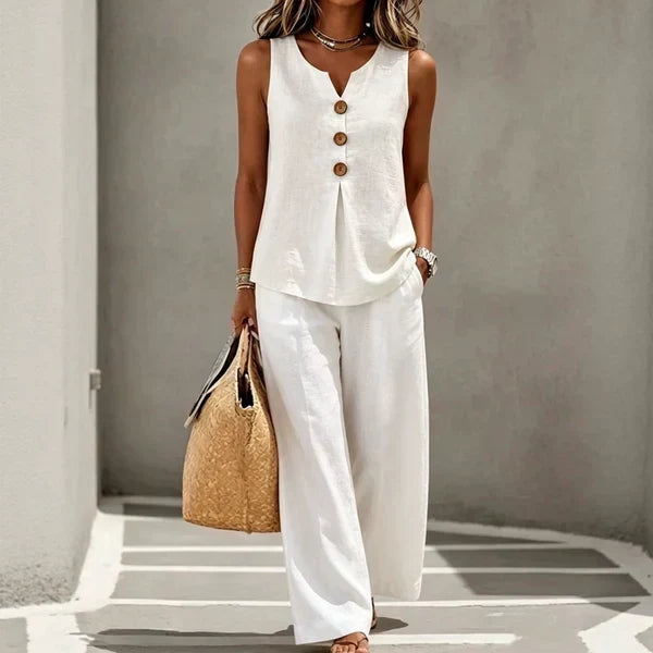ENSEMBLE PANTALON DÉTENDU POUR FEMMES