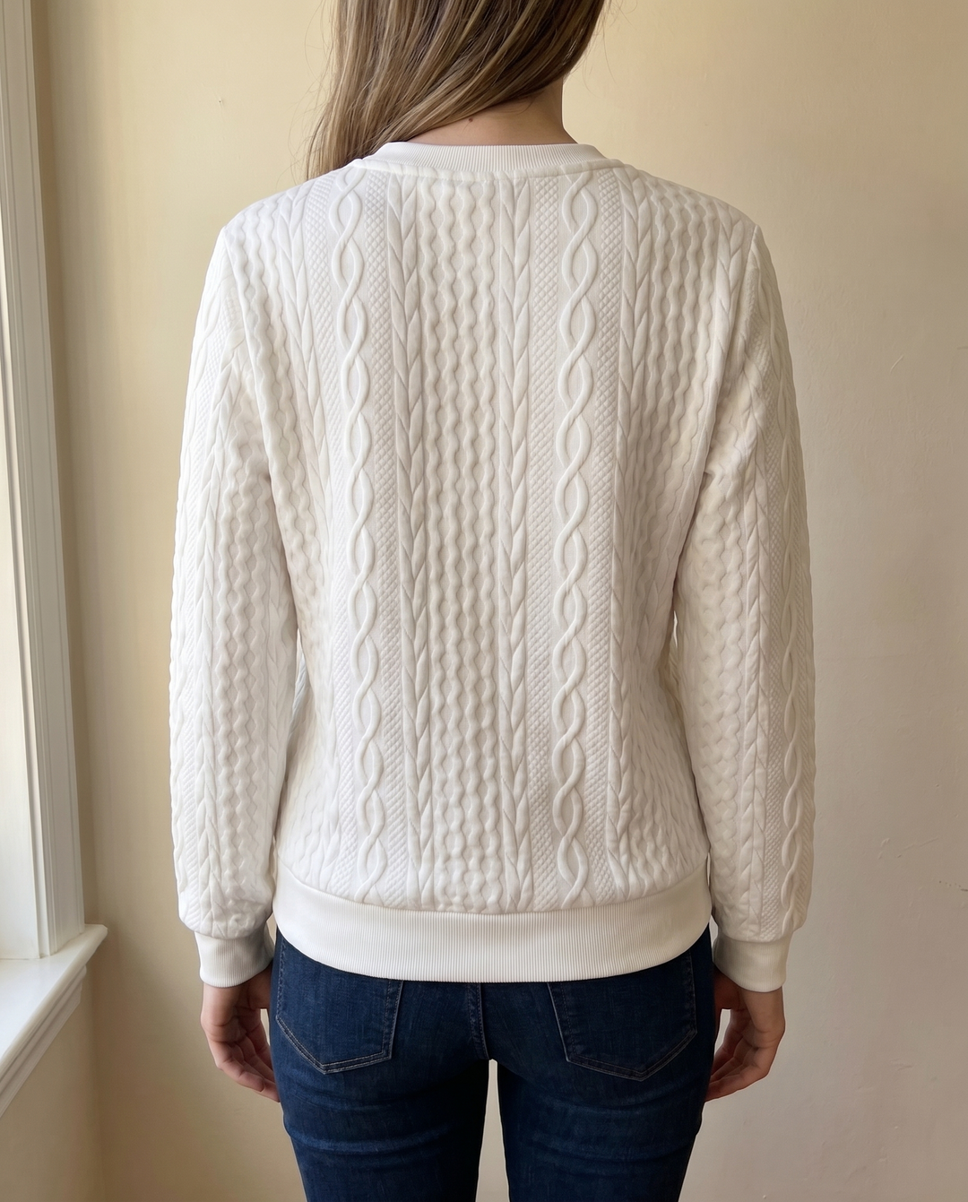 SWEAT TEXTURÉ ZIPPÉ POUR FEMMES