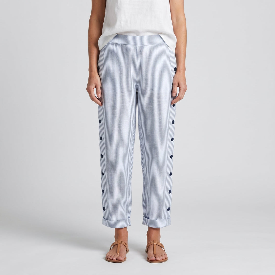 PANTALONS RAYÉS POUR FEMMES