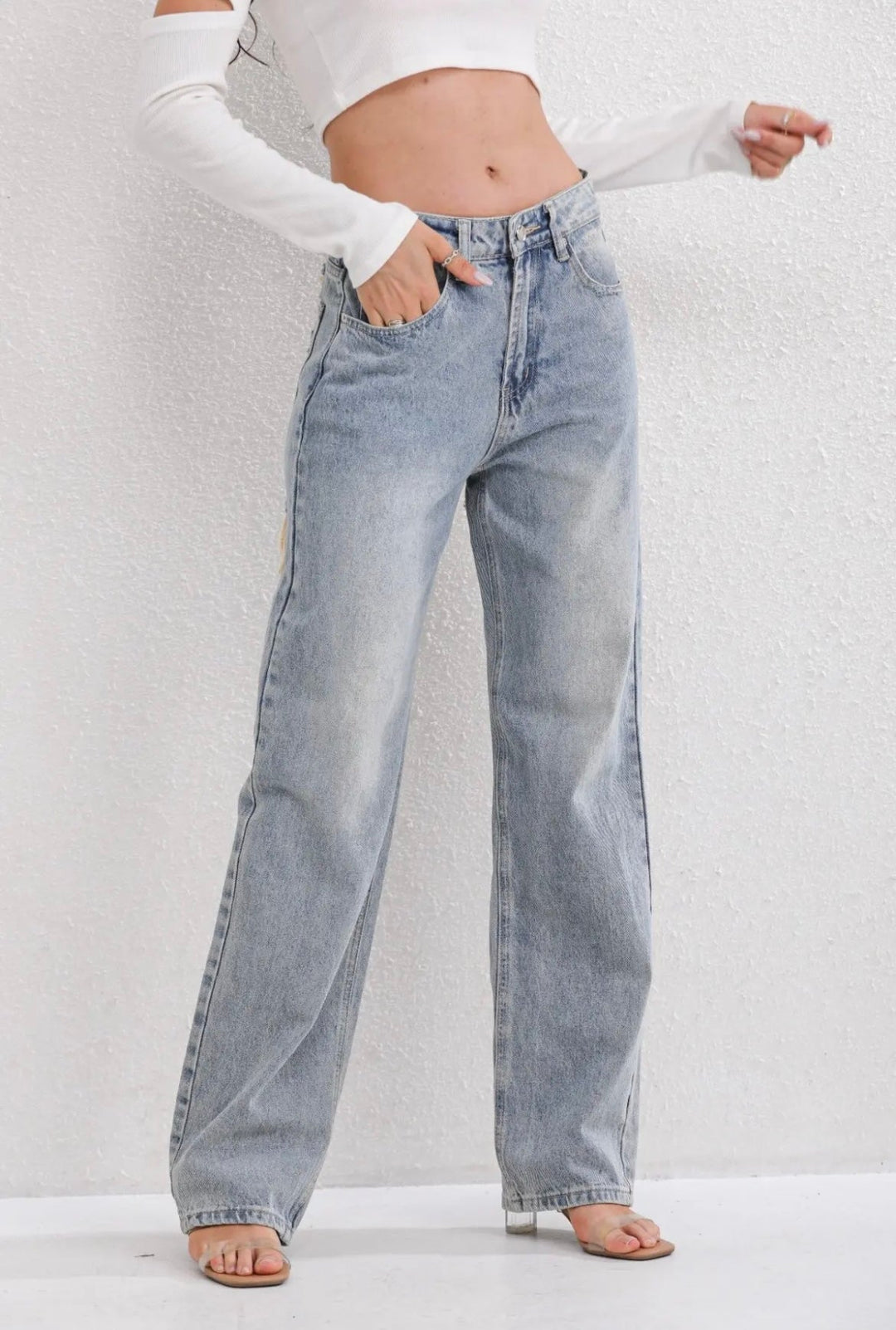 JEANS DÉCHIRÉS ANCIENNE POUR FEMMES